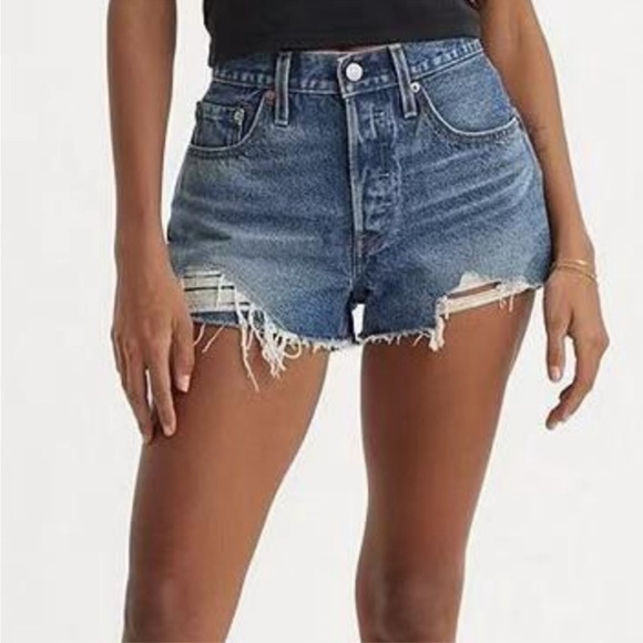 Levi's® 501® High Rise Shorts - Picture 1 of 5